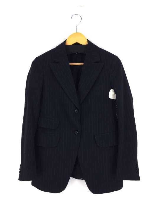 UNIQLO(ユニクロ) ダブルブレスト ストライプ 2Bジャケット レディース JPN:M JPN:M