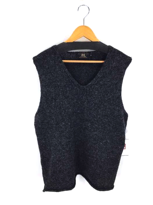 L*e様 【美品】Ralph Lauren RRL ニットベスト 90s RRL ダブルアールエル ラルフローレン ウールニット ベスト