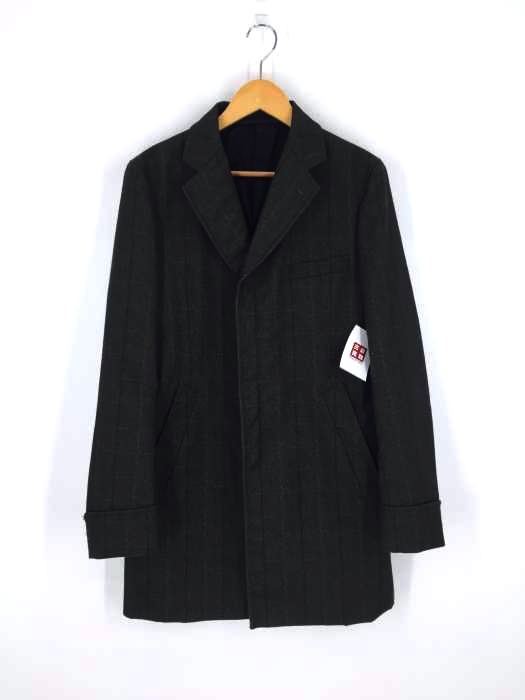 COMME des GARCONS HOMME DEUX(コムデギャルソンオムドゥ) チェックジップアップコート メンズ JPN：M JPN：M