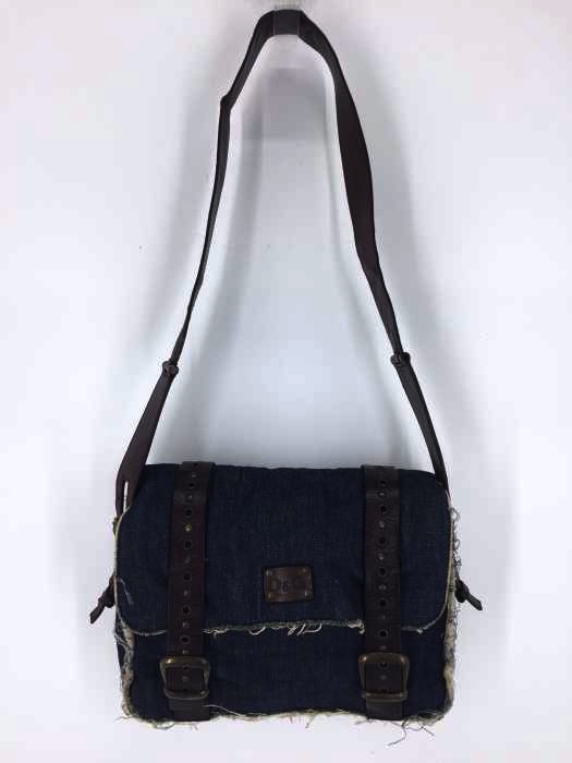 DOLCE&GABBANA(ドルチェアンドガッバーナ) デニムカットオフ加工 裏地ボア ショルダーバッグ レディース 表記無 表記無
