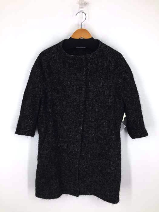 ROBERTO COLLINA(ロベルトコリーナ) イタリア製 総柄 ノーカラーコート レディース JPN：XL JPN：XL