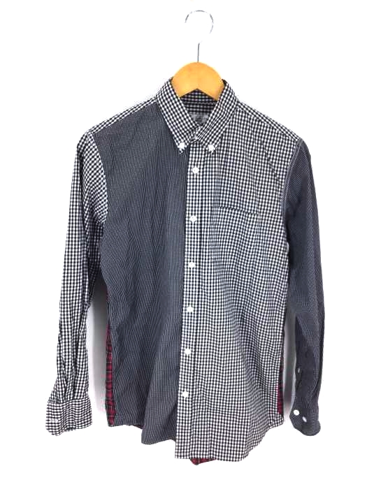 soe shirts（ソーイシャツ） クレイジーパターン BD長袖シャツ メンズ トップス カジュアルシャツ