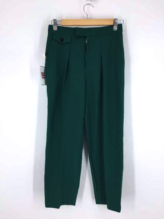 MACPHEE（マカフィー） ストレッチポプリン フロントタックテーパードパンツ レディース パンツ スラックス