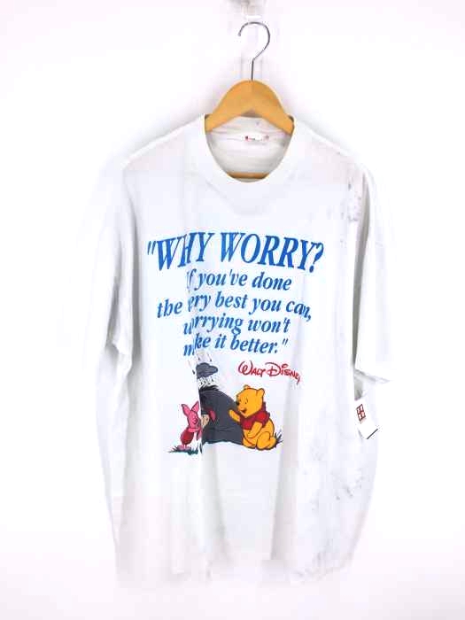 USED古着(ユーズドフルギ) USA製 キャラクター プリントTシャツ シングルステッチ メンズ 表記無 表記無