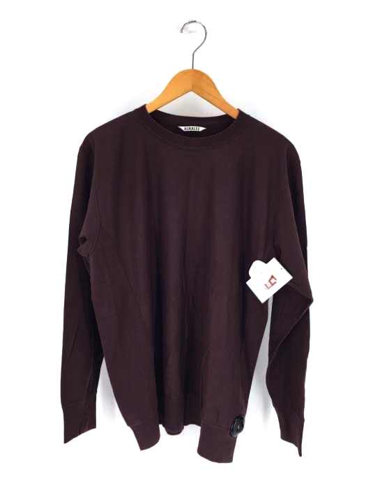 AURALEE（オーラリー） SUPER HIGH GAUGE SWEAT P/O メンズ トップス スウェット・トレーナー