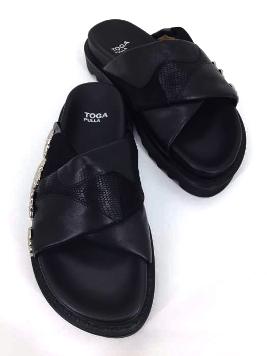 TOGA PULLA(トーガプルラ) クリスクロス サンダル レディース 表記無 表記無