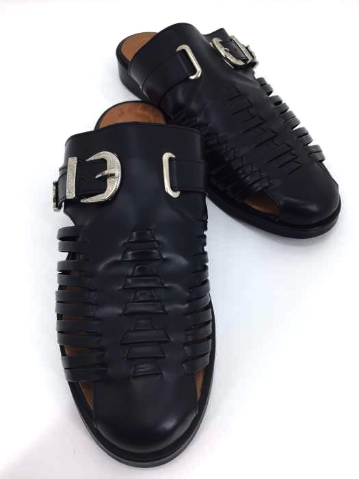 TOGA VIRILIS（トーガビリリース） MESH LEATHER METAL SANDALS メッシュレザーメタルサンダル メンズ シューズ サンダル