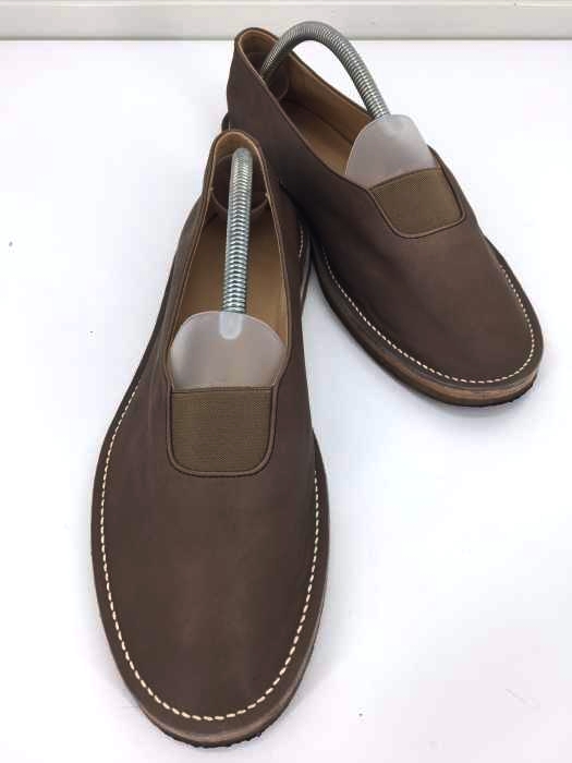AURALEE(オーラリー) LEATHER SLIP-ON MADE BY FOOT THE COACHER メンズ シューズ スリッポン