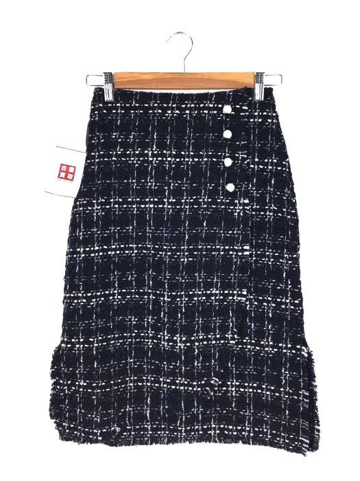 ZARA Trafaluc collection（ザラトラファルクコレクション） tweed skirt with pearl レディース スカート その他スカート
