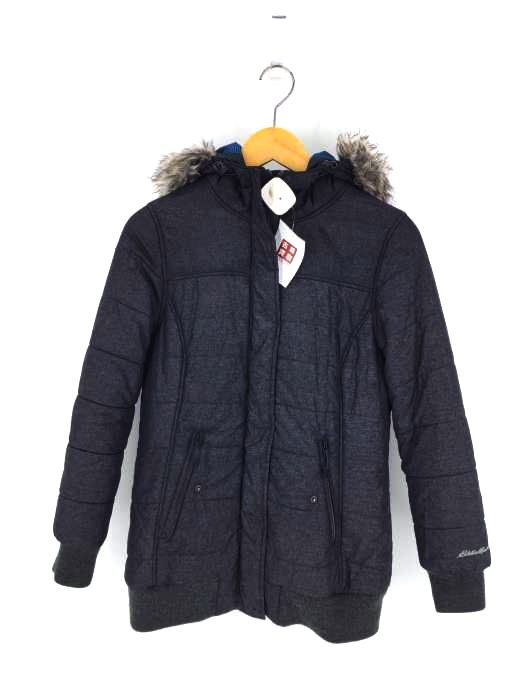 Eddie Bauer(エディーバウアー) 裏地総柄 ファー ジップアップジャケット レディース アウター ジャケット