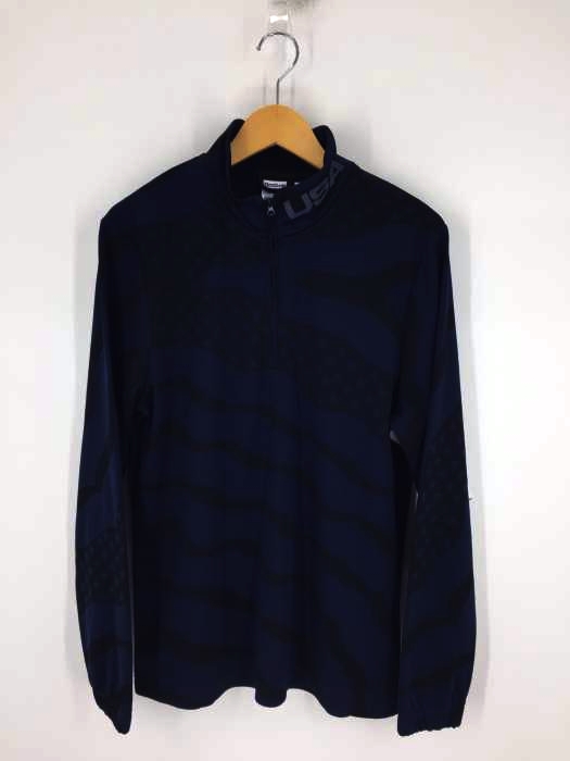 Reebok(リーボック) 星柄 ハーフジップ ジャージ メンズ JPN：M JPN：M