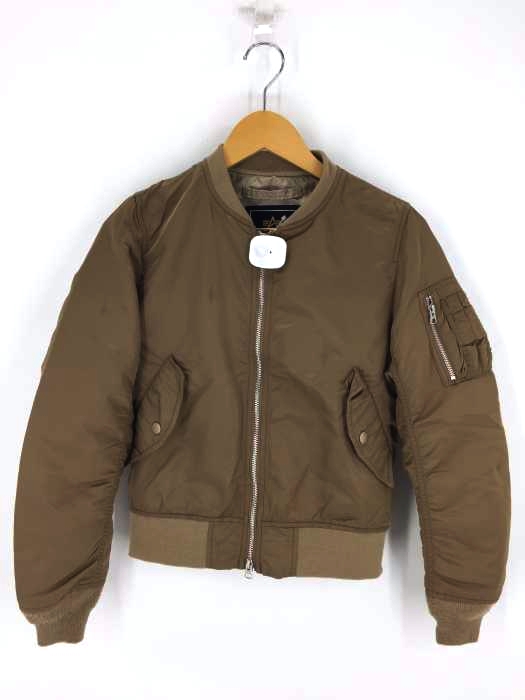 ALPHA INDUSTRIES（アルファインダストリーズ） ma-1 レディース アウター ジャケット