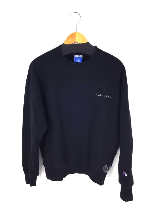 N.HOOLYWOOD(エヌハリウッド) 影文字ロゴ刺繍 CREW NECK SWEATSHIRT メンズ JPN：S JPN：S