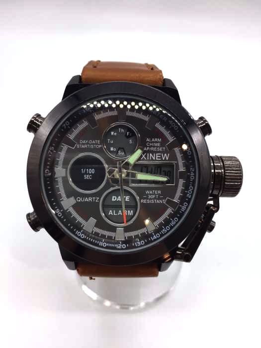 Xinew（フメイ） Beautiful Dress Sport Electronic Watches Display Watches メンズ 腕時計 クオーツ