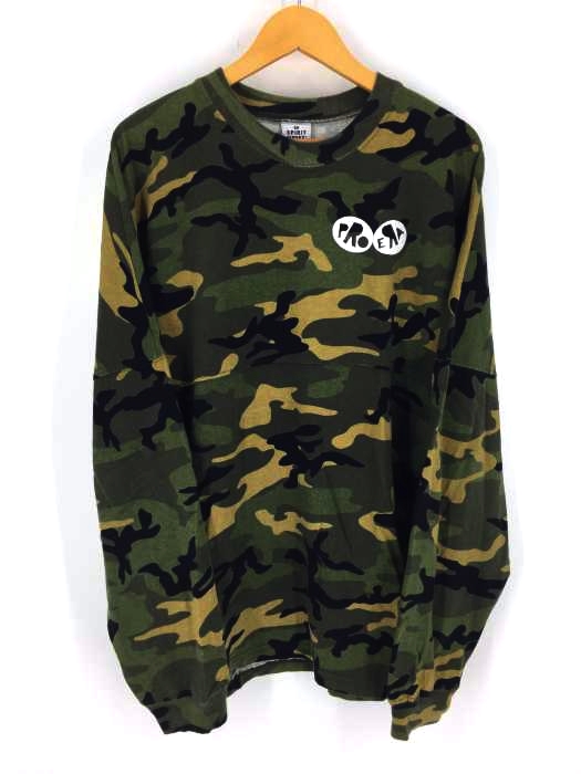 SPIRIT JERSEY（スピリットジャージ） Pro Era lo­go cat eyes クルーネックカットソー メンズ トップス Tシャツ・カットソー