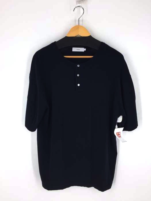 Graphpaper(グラフペーパー) Suvin S/S Henley Neck Knit メンズ JPN：1 JPN：1