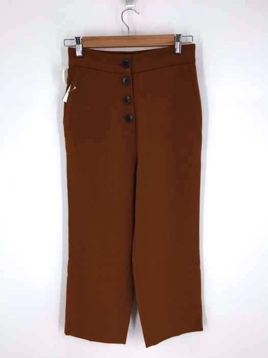 Demi-Luxe BEAMS(デミルクスビームス) BONOTTO社製素材 フロント釦 パンツ レディース JPN：36 JPN：36