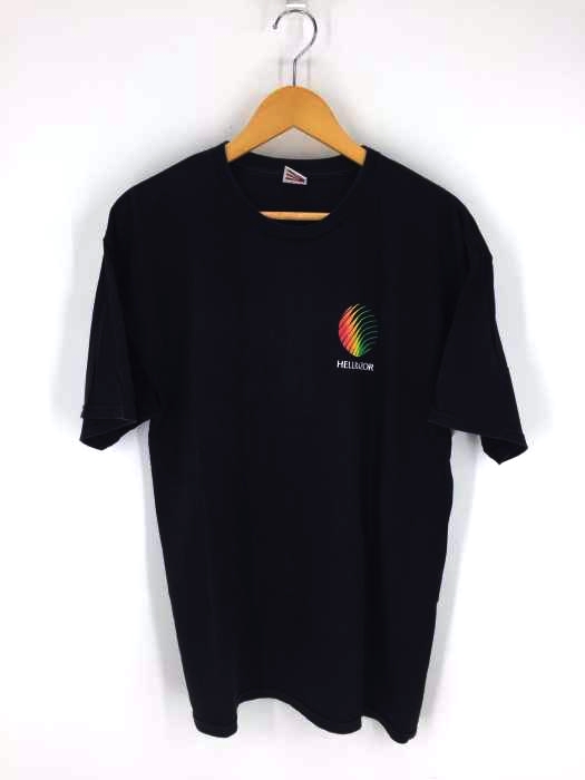 HELLRAZOR（ヘルライザー） 両面プリントクルーネックカットソー メンズ トップス Tシャツ・カットソー