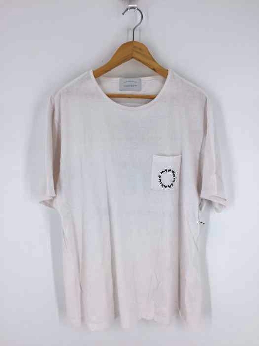 UNFIZZY（アンフィジー） 両面プリントクルーネックポケットカットソー メンズ トップス Tシャツ・カットソー