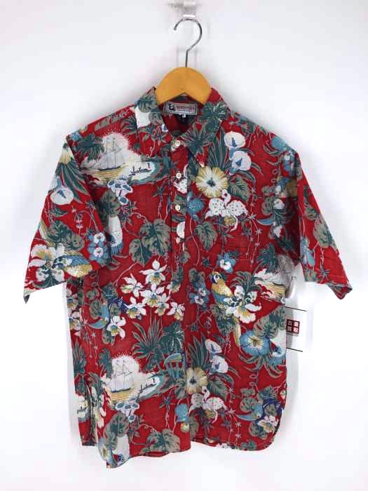 USED古着（ユーズドフルギ） 花柄ボタンシャツ メンズ トップス カジュアルシャツ