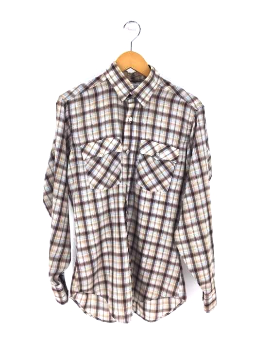Levis(リーバイス) 80s USA製 USA O lympic Games オールドチェック長袖シャツ メンズ JPN:M JPN:M