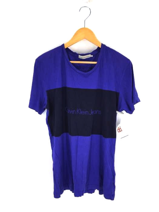Calvin Klein Jeans(カルバンクラインジーンズ) ロゴクルーネックTシャツ メンズ JPN：L JPN：L