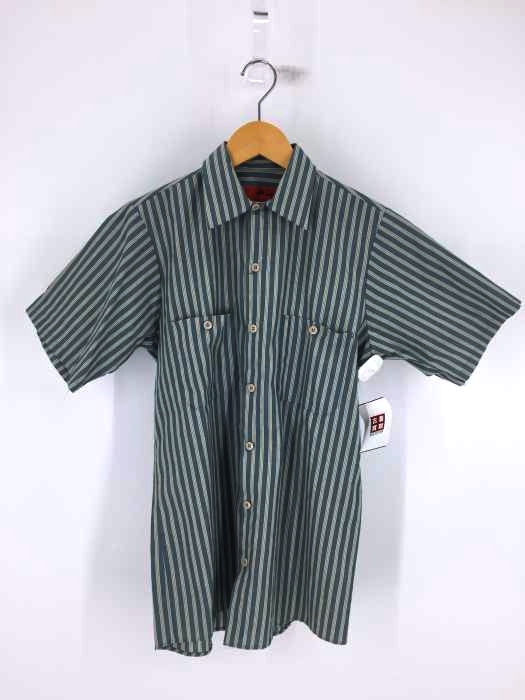 RED CAP(レッドキャップ) SHORT SLEEVE STRIPE WORK SHIRTS メンズ トップス カジュアルシャツ