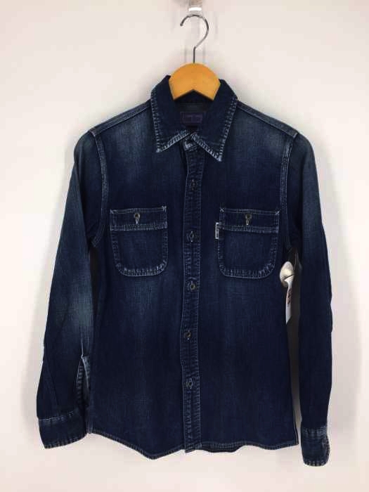 BLUE BLUE(ブルーブルー) 加工 デニムシャツ メンズ JPN：1 JPN：1
