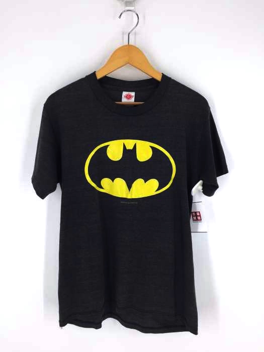 USED古着(ユーズドフルギ) UNITED STARS 80S USA製  c&TM 1988 DC COMICS INC コットンポリ アメコミ プリントクルーネックカットソー メンズ JPN：L JPN：L