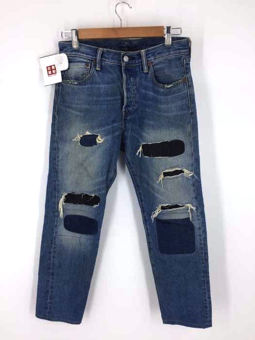 Levis（リーバイス） 501 クラッシュ リペア加工 デニムパンツ メンズ パンツ デニム