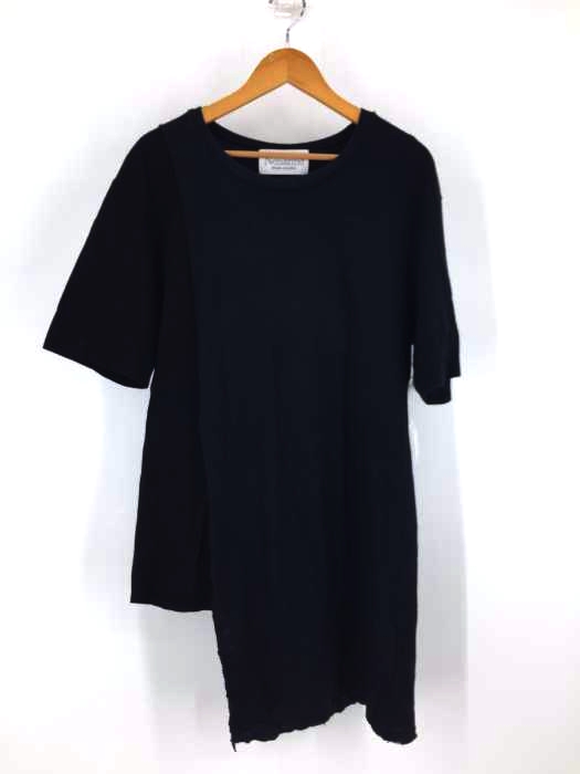 Nehanne MIHARA YASUHIRO(ネハンミハラヤスヒロ) アシンメトリー レイヤード Tシャツ メンズ トップス Tシャツ・カットソー