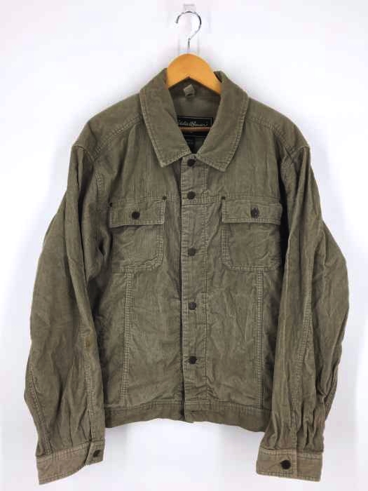 Eddie Bauer(エディーバウアー) インドネシア製 コーデュロイ トラッカージャケット メンズ JPN：XL JPN：XL