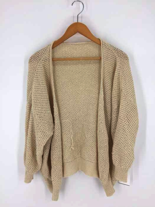 willfully(ウィルフリー) roughly lace up knit レディース FREE FREE