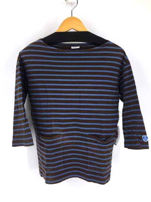 ORCIVAL（オーチバル） ポケット付き ボーダーカットソー レディース トップス Tシャツ・カットソー