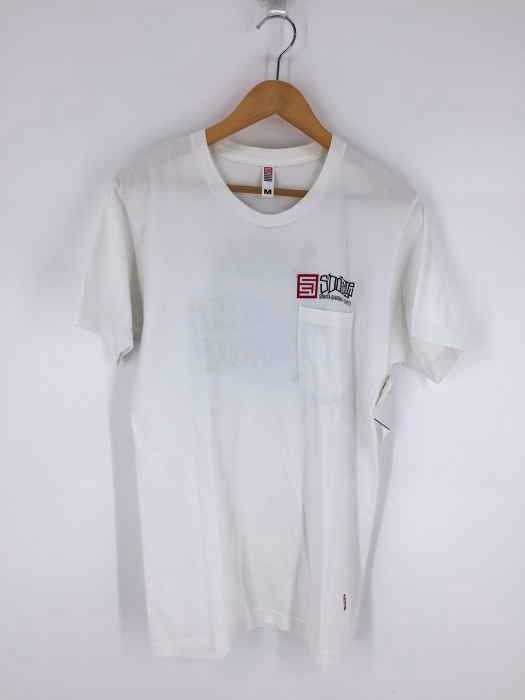 Stussy（ステューシー） S/DOUBLE SURF SHOP プリントポケット Tee メンズ トップス Tシャツ・カットソー