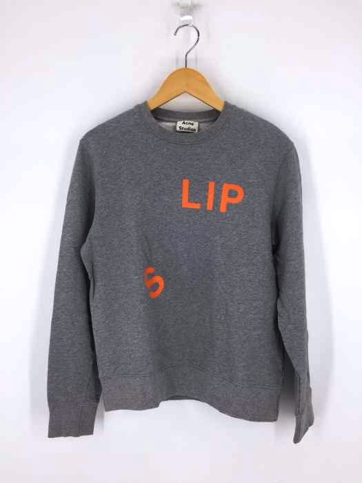 ACNE STUDIOS(アクネストゥディオズ) レターロゴプリントクルーネックスウェット レディース JPN:S JPN:S