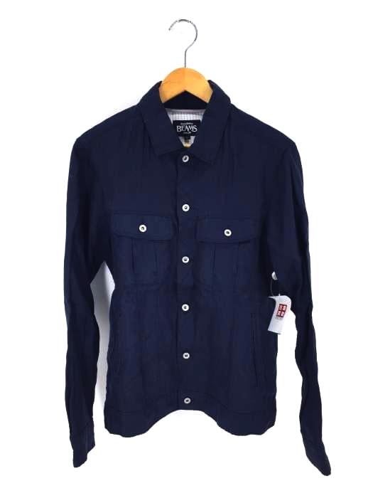 BEAMS(ビームス) Linen Jean Jacket メンズ アウター ジャケット