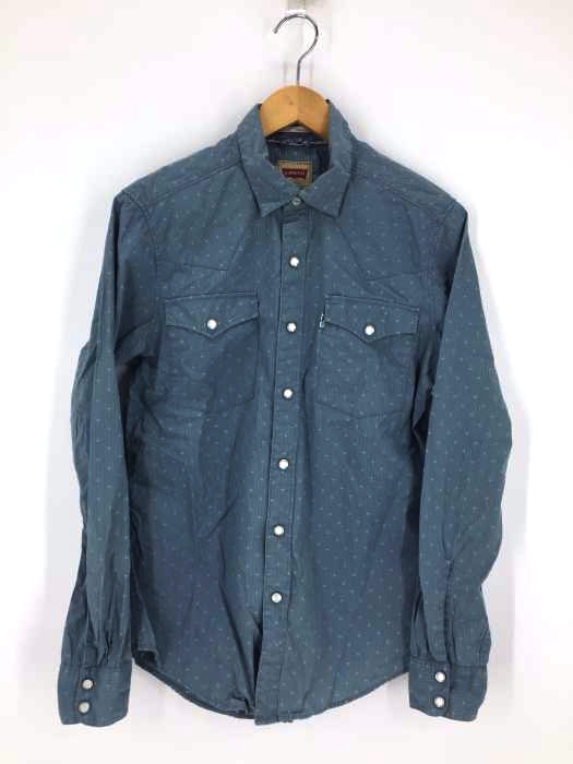 Levis(リーバイス) SLIM FIT 総柄ウエスタンシャツ メンズ  S/P
