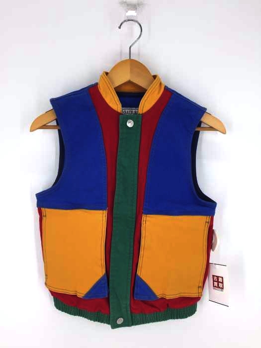 GUESS(ゲス) COLOR BLOCK DENIM VEST レディース import：XS import：XS