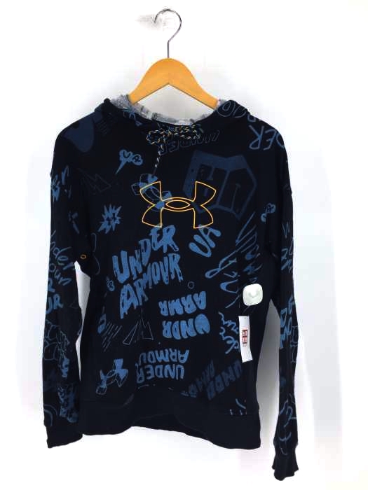 UNDERARMOUR(アンダーアーマー) UAライバルテリー フーディー プリント スクリブル プルバーパーカー メンズ JPN：M JPN：M