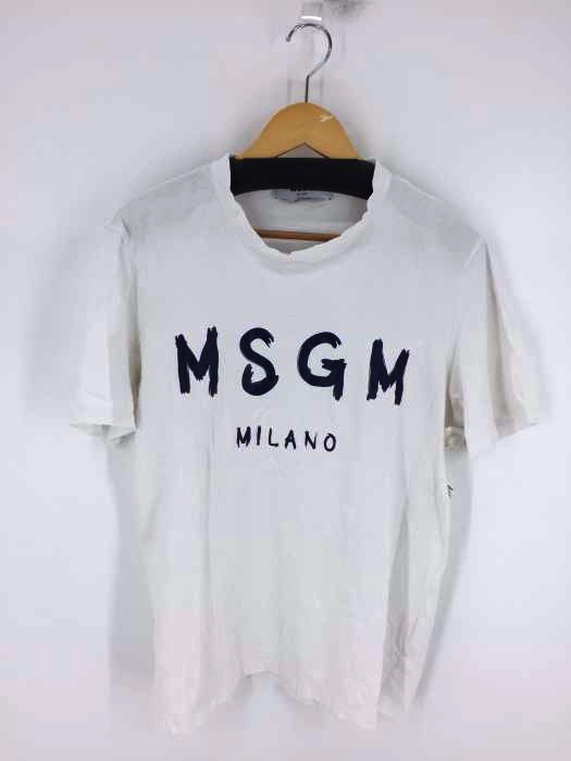 MSGM(エムエスジーエム) ロゴプリントTシャツ メンズ  S