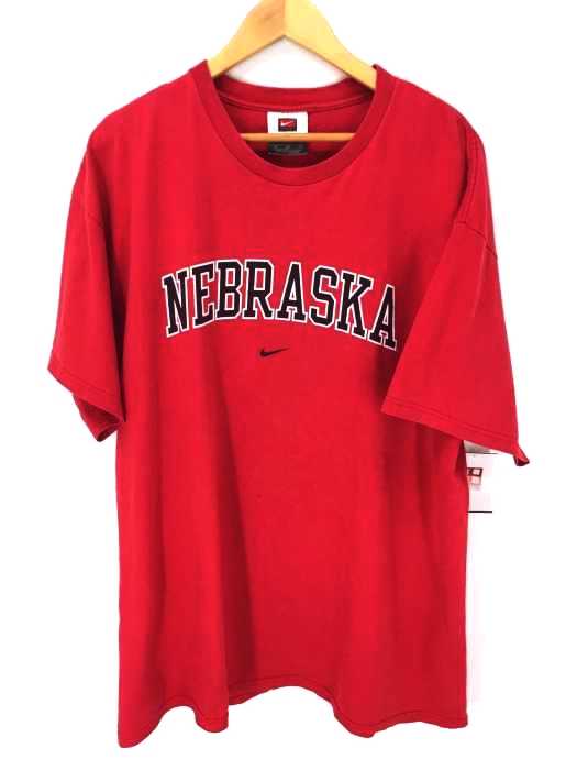NIKE(ナイキ) TEAM NEBRASKA  スウッシュ プリント S/S TEE メンズ import：XL import：XL