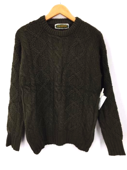 USED古着(ユーズドフルギ) CAMPER ケーブルニット メンズ import：M import：M