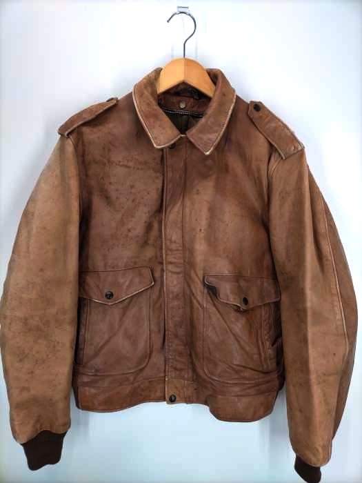 Schott(ショット) A2 レザーフライトジャケット メンズ US：42 US：42