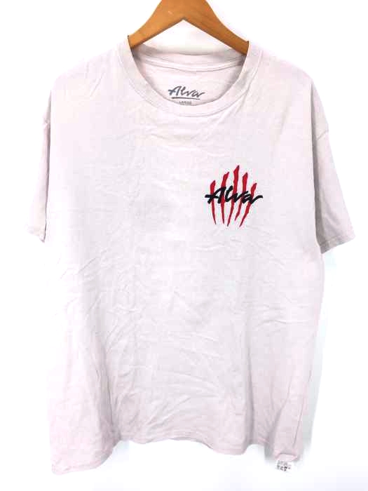 USED古着（ユーズドフルギ） ALVA SKATES ALVA Scratch Logo Tシャツ メンズ トップス Tシャツ・カットソー
