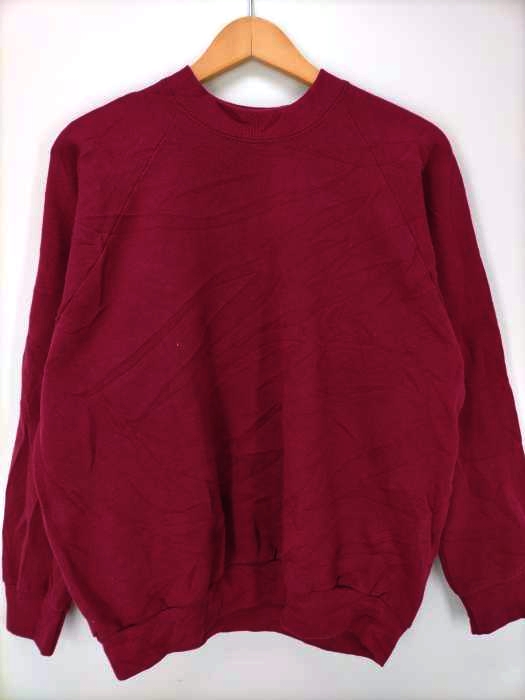 FRUIT OF THE LOOM(フルーツオブザルーム) 90s USA製 ラグランスリーブ クルーネックスウェット メンズ import：L import：L