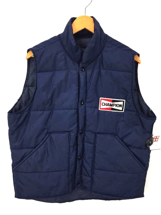 CHAMPION PLUG(チャンピオンプラグ) SPARK PLUGS RACING VEST RACING ワッペン スナップボタンベスト メンズ トップス ベスト・ジレ