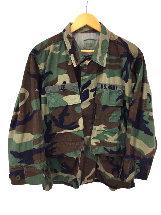 USED古着(ユーズドフルギ) BDUジャケット ウッドランドカモ メンズ  MEDIUMXXSHORT
