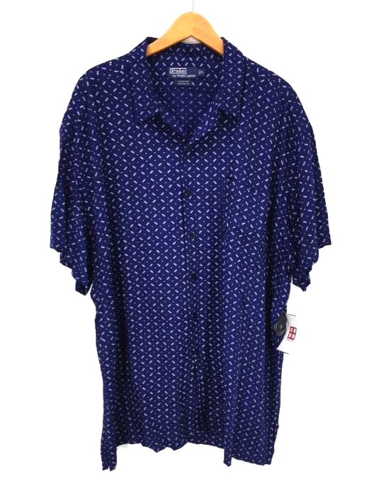 Polo by RALPH LAUREN(ポロバイラルフローレン) CLAYTON オープンカラーレーヨンシャツ メンズ import:XL import:XL