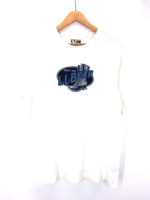 L.L.Bean(エルエルビーン) ブーツプリント S/S TEE メンズ import：XL import：XL